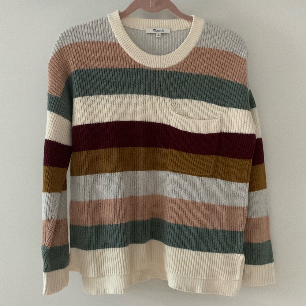 Madewell Small Stripe Sweater